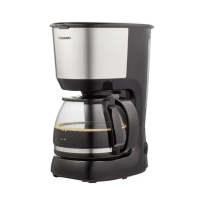 Afbeelding van Tomado TCM1201S Koffiezetapparaat Filter 1x4 10 kopjes Zwart/RVS