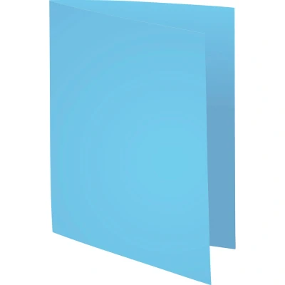 Afbeelding van Dossiermap SUPER 250 24x32cm Fel blauw 100 Stuks per 5
