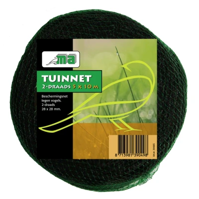 Afbeelding van Tuinnet 2 Draads 5 x 10 meter