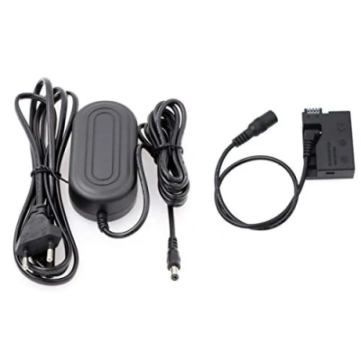 Afbeelding van HangTon LP E8 Dummy Batterij Voeding Kit voor Canon EOS Rebel T5i T4i T3i T2i, 700D 650D 600D 550D, Kuss X6 X5 X4 DSLR Camera (DR en Adapter)