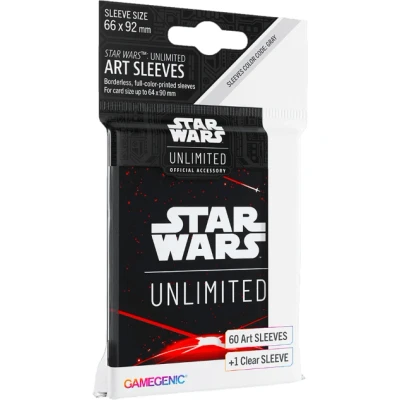 Afbeelding van Gamegenic Star Wars: Unlimited Art Sleeves: Card Back Red (60 stuks)