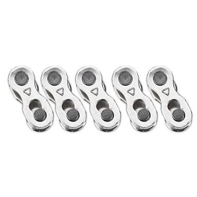 Afbeelding van 5Pairs Fietsketting Link, Stalen Joint Fietsaccessoire voor 6, 7, 8, 9, 10 Speed ​​Chain(8/7/6 snelheid)