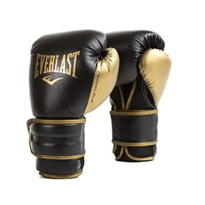 Afbeelding van Everlast Powerlock 2r Training Glove, Black/gold 10 OZ