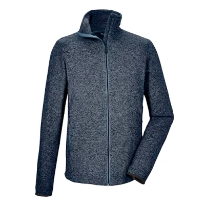 Afbeelding van killtec Heren Gebreid fleecejack/fleecejack met opstaande kraag KOS 328 MN FLX JCKT, dark blue, M, 41327 000