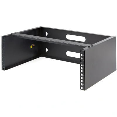 Afbeelding van StarTech.com WALLMOUNT4 rack 4U Wandrek Zwart