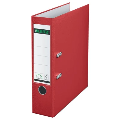 Afbeelding van Ordner Leitz 1010 180 80mm PP A4 rood