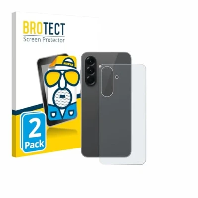 Afbeelding van BROTECT Screenprotector voor Samsung Galaxy A56 5G Enterprise Edition (Achterkant) Folie Beschermfolie matte (2 Stuks)