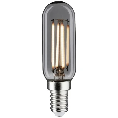 Afbeelding van Paulmann 28862 LED lamp 1879 buis goud licht 140lm 4 watt dimbaar rookglas vintage 1800 K E14
