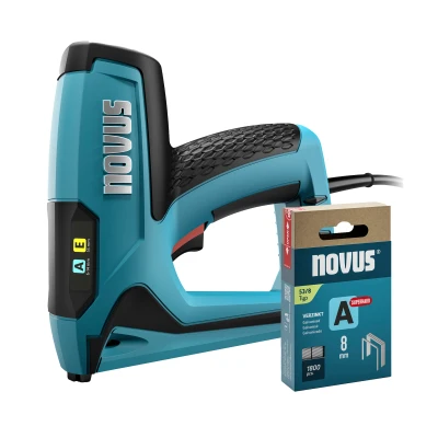 Afbeelding van Novus Tools 031 0371 Elektrisch nietpistool Type niet 53 Lengte nieten 6 14 mm