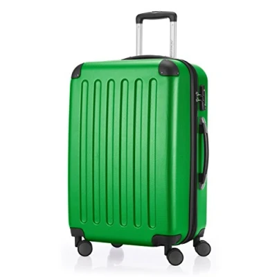 Afbeelding van HAUPTSTADTKOFFER SPREE Harde koffer, trolleykoffer, uitbreidbare reiskoffer, TSA, 4 wielen, 65 cm, 74 liter, groen