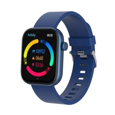 Afbeelding van Denver Smartwatch Android iOS Volledige Belfunctie Amoled Display Sporthorloge Hartslagmeter Saturatiemeter Slaapmonitor SWC185BU