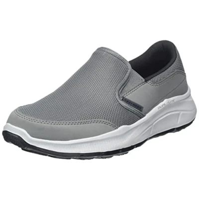 Afbeelding van Skechers Heren 232515 Nvy Sneaker, Houtskool Mesh Duraleather Trim, 42.5 EU