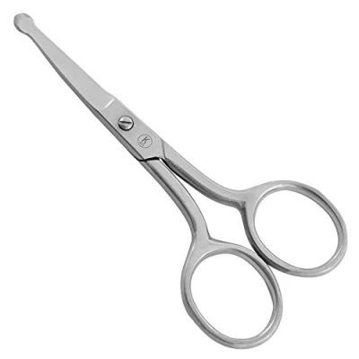 Afbeelding van K Pro Neushaarschaar, neusschaar, oorschaar, baardschaar, afgerond, 1 stuk