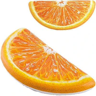 Afbeelding van Toyland® Giant Orange Slice Zwembad Float 1.78M x 85cm (70&quot;x33.5&quot;) Zomer Strand &amp; Lilo