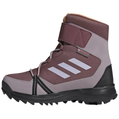 Afbeelding van Adidas Terrex SNOW COLD.RDY Shoes Unisex Snowboots voor kinderen, Maat: 30.5, Quiet crimson/silver dawn/amber tint Textiel/ synthetisch