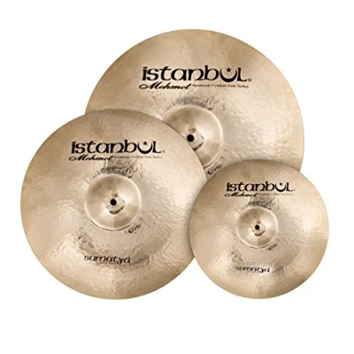 Afbeelding van Istanbul Mehmet Cymbals Samatya Cymbal set SA SET1, 14HH, 16C, 20R, Bag Bekken