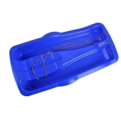Afbeelding van Slee kinderslee BOB MINIBOB kunststof rodel UFO 5 kleuren sneeuwplezier (blauw)