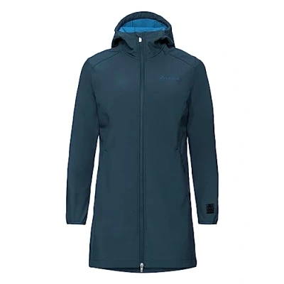 Afbeelding van Vaude Moena Softshelljas, Dames, Maat: 36, Dark sea