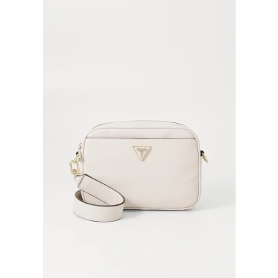 Afbeelding van Guess Meridian Camera BAG Schoudertas, Dames, Maat: One Size, Ivory