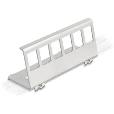 Afbeelding van Delock Keystone Metall Halterung 6 Port für Hutschiene HQ products