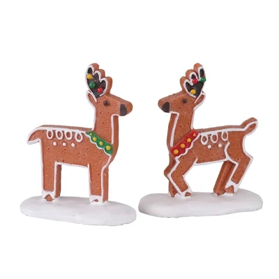 Afbeelding van Jouw Deer Delights Set Of 2 Kerst koopt je goedkoop bij Warentuin. LEMAX