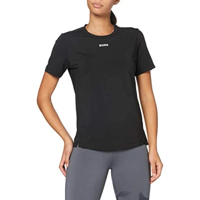 Afbeelding van Björn Borg Tee Cato zwart dames sportshirt maat 40