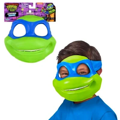 Afbeelding van Ninja Turtles, Turtle masker, kostuum, Leonardo, voor kinderen vanaf 4 jaar, TU8251, groen