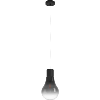 Afbeelding van EGLO Chasely Hanglamp E27 Ã ̃ 20 cm Zwart