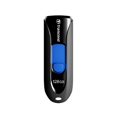 Afbeelding van Transcend TS128GJF790KBE 128GB JetFlash 790 Zwarte USB Stick 3.1 Gen 1 interface retail verpakking