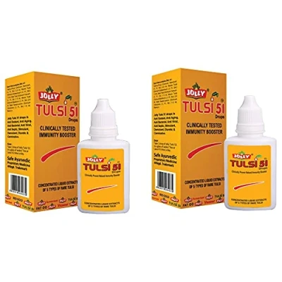Afbeelding van Jolly Tulsi 51 druppels 18 ml Pack van 3