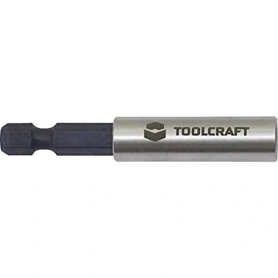 Afbeelding van TOOLCRAFT TO 6918741 Bithouder 6,3 mm (1/4), met magneet 60 mm 1/4 (6.3 mm)