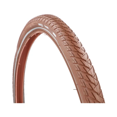 Afbeelding van Dresco Anti Lek Buitenband Traveller 28 x 1.75 (47 622) Reflectie Bruin 5250464