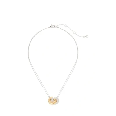 Afbeelding van Kate Spade New York DOUBLE KNOT pave hanger, Eén maat, Metaal, Geen edelsteen
