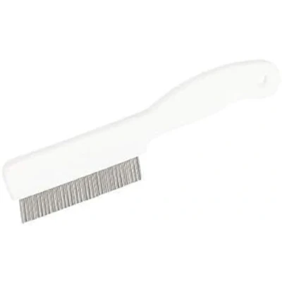 Afbeelding van Kerbl Stof en Vlooienkam Wit 13cm