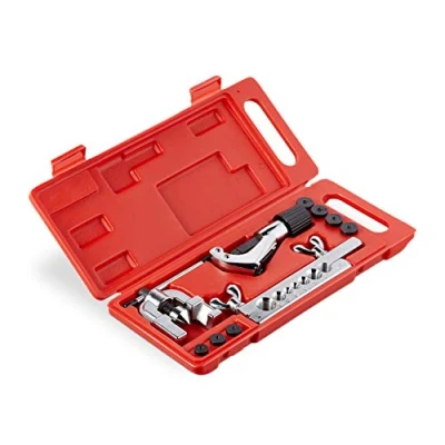 Afbeelding van Relaxdays felsset 5 16 mm flare set felsgereedschap pijpsnijder opbergkoffer