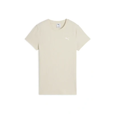 Afbeelding van Puma Tshirt basic, Dames, Maat: Small, Alpine snow