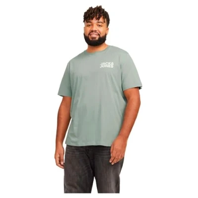 Afbeelding van Jack &amp; Jones Jjecorp LOGO TEE O NECK Tshirt print, Heren, Maat: 6XL, Iceberg green