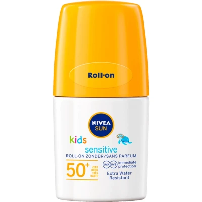 Afbeelding van Nivea Sun Babies &amp; Kids Sensitive Roll on SPF50+ 50 ml