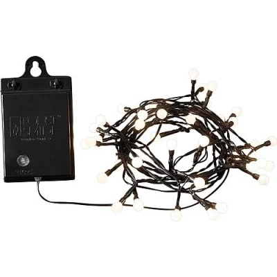 Afbeelding van Kerstverlichting op batterijen 4.4 meter Konstsmide (40 LEDs, Bolvormig, Sensor, Timer, Binnen/Buiten)