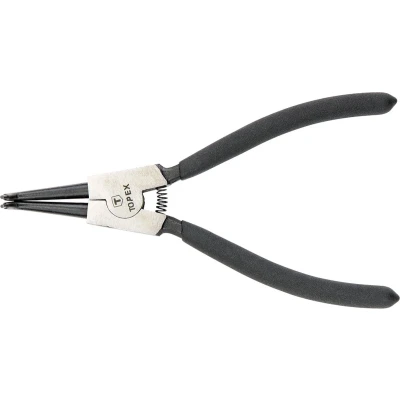 Afbeelding van topex borgveertang 175mm binnen naar buiten gebogen crv staal 32d307
