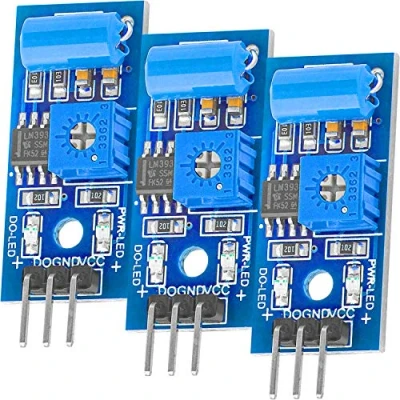 Afbeelding van AZDelivery 3 x SW420 Vibration Shaker Sensor Module compatibel met Arduino inclusief E Book!