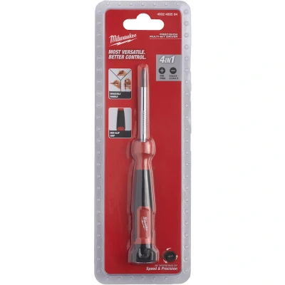 Afbeelding van Milwaukee Accessoires Schroevendraaier multi Bit 4 in 1 precisie 4932480584
