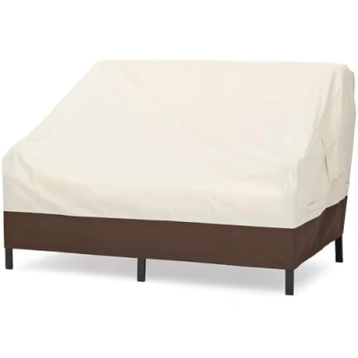 Afbeelding van Amazon Basics Dekking voor diepe 2 zitsbank, loungesofa, beige, bruin