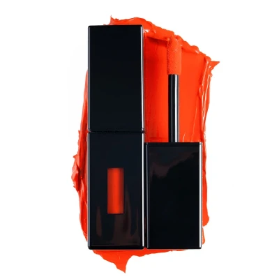 Afbeelding van LH cosmetics Velvet Couture Vloeibare lippenstift orangered, Maat: 4 ml, Orange red