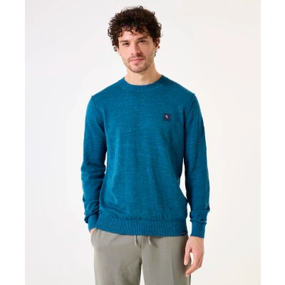 Afbeelding van GARCIA Trui Gemêleerd Blauw XL