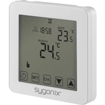 Afbeelding van Sygonix Touch 2 Kamerthermostaat Inbouw (in muur) Weekprogramma 1 tot 70 C