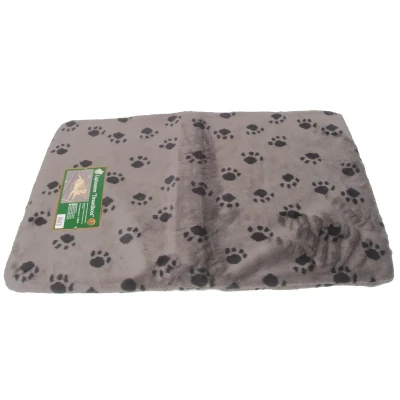 Afbeelding van Kussen voor draadkooi grijs/paw 120x75 cm anti slip Gebr. de Boon