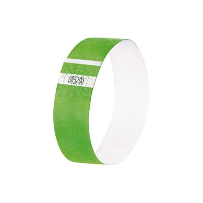 Afbeelding van Sigel Si Eb212 Evenementenbandjes Super Soft, 255X25Mm 120 Stuks Neon Groen