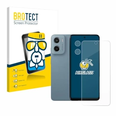 Afbeelding van BROTECT Screenprotector voor Motorola Moto E15 (Voor+Camera) Folie Beschermfolie Beschermglas transparant