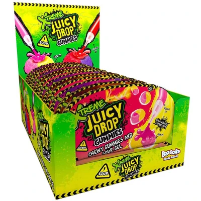 Afbeelding van Bazooka Juicy drops gummies 8x57g Amerikaans snoep